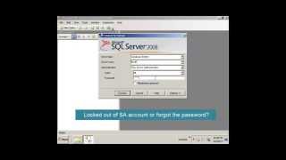 How to Reset or Unlock SA Account Password in SQL Server