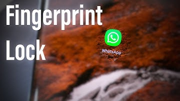 WhatsApp Fingerprint Lock: How to Use [English]