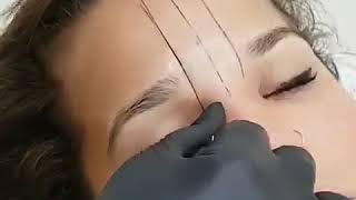 Eyebrow Mapping Tutorial for Eyebrow Microblading / Tattoo / Powder Brows | Renuka Krishna