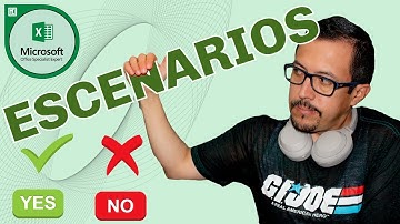 Como administrar escenarios con ANÁLISIS DE HIPÓTESIS en Excel