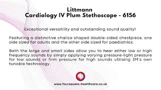 Littmann Cardiology IV Plum Stethoscope, 6156 screenshot 5