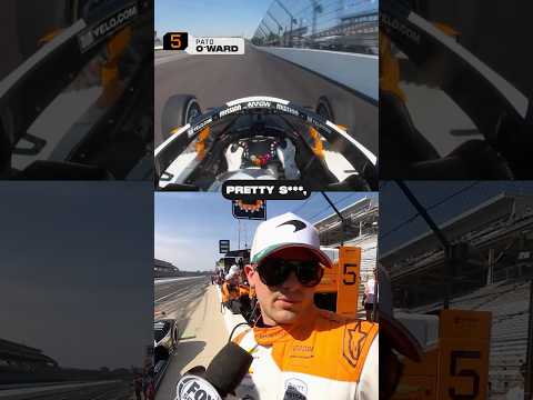 Pato O'Ward did not mince words  😳 #indycar #racing #indy500 #patooward oward