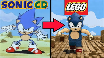 I Made the Sonic CD Outro out of LEGO