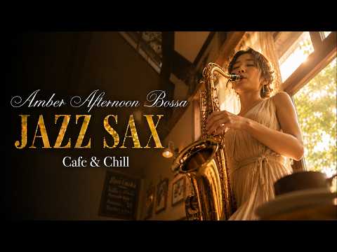 Jazz Saxophone BGM 2 Hours ☕ Afternoon Cafe & Chill — Amber Afternoon Bossa