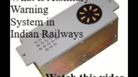 What is AWS? Episode 2 of Railway Safety Systems | Watch to know!