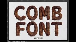 Comb Font