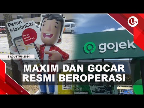 MAXIM DAN GOCAR RESMI BEROPERASI DI BANDARA HANG NADIM | U-NEWS