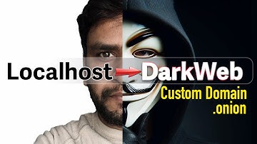 Host Localhost on DarkWeb with custom domain [Hindi]
