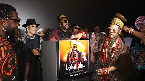 See What Derele Did As He Win Best Male dress at Lakatabu Movie Premiere