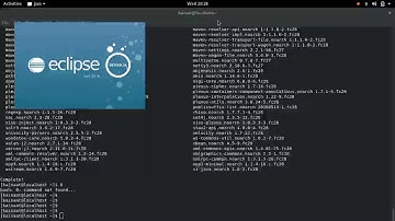 Installing eclipse on Fedora