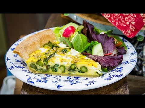 Judy Joo's Spring Vegetable Quiche - Home & Family