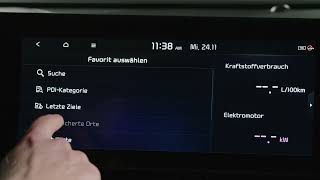 Kia Sportage AVN: Mit einem Klick nach Hause navigieren