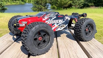 Arrma Kraton EXB on DBoot BACKFLIPS