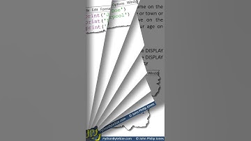 The print() function and triple quotes