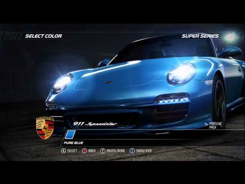 NFS HP Racer Super Series Porsche 911 Speedster HD