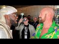 Tyson fury rolls up on surprised deontay wilder is 4th fight coming