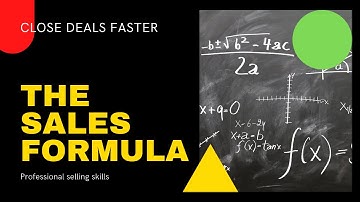 Professional Selling Skills – The Sales Formula [Close Deals Faster]-  Free course - Soft skills