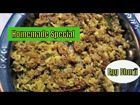 EASY | EGG BHURJI | SCRAMBLED EGG | HOMEMADE | RECIPE
