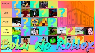 So I Made The Best Boku No Roblox Quirks Tier List Youtube - boku no roblox quirk tier list