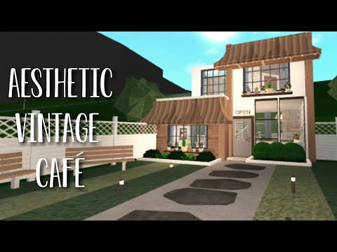 41k No Gamepass Modern Aesthetic Cafe Roblox Bloxburg