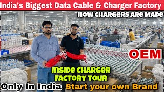 ₹20 Data Cable Factory Supplying Big Brands | OEM Manufacturing | Factory Tour | Capital Darshan