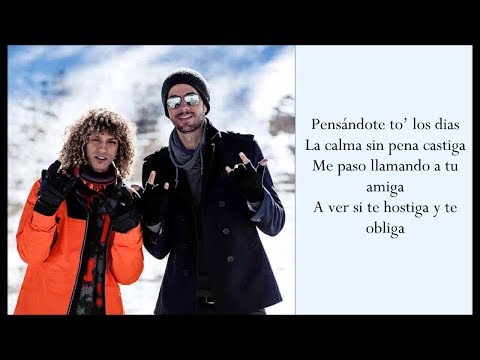 Después Que Te Perdí ft. Enrique Iglesias - Jon Z - (Lyrics)