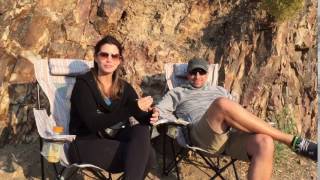 SF Couple Hanging Out for the Smith Rock Eclipse
