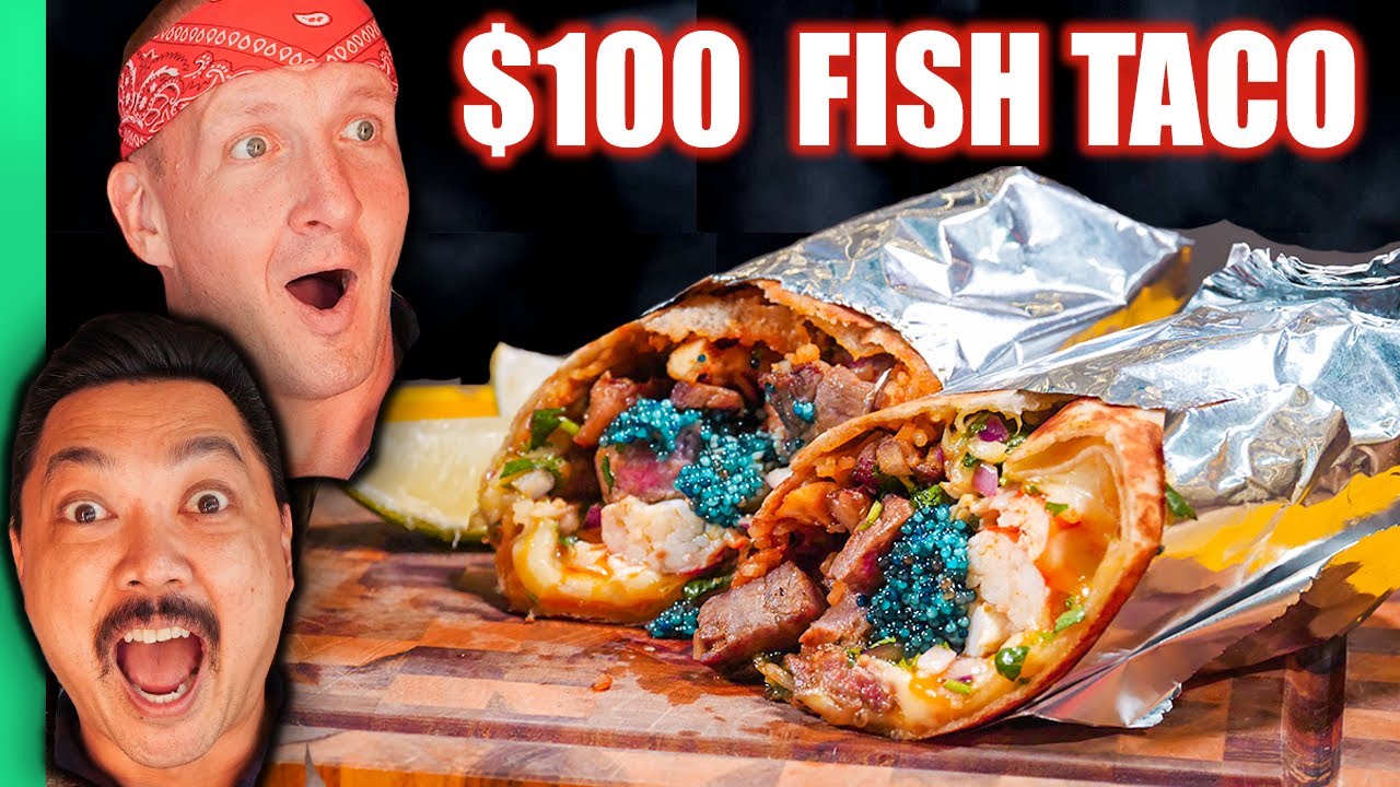 Chef Calvin’s $100 Fish Taco!! Chefs UPGRADE Mexican Food!! | FANCIFIED Ep 2 | Best Ever Food Review Show
