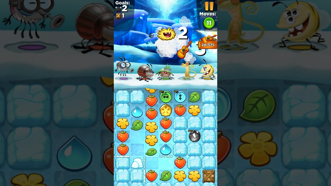 Best Fiends level 34 no boosters