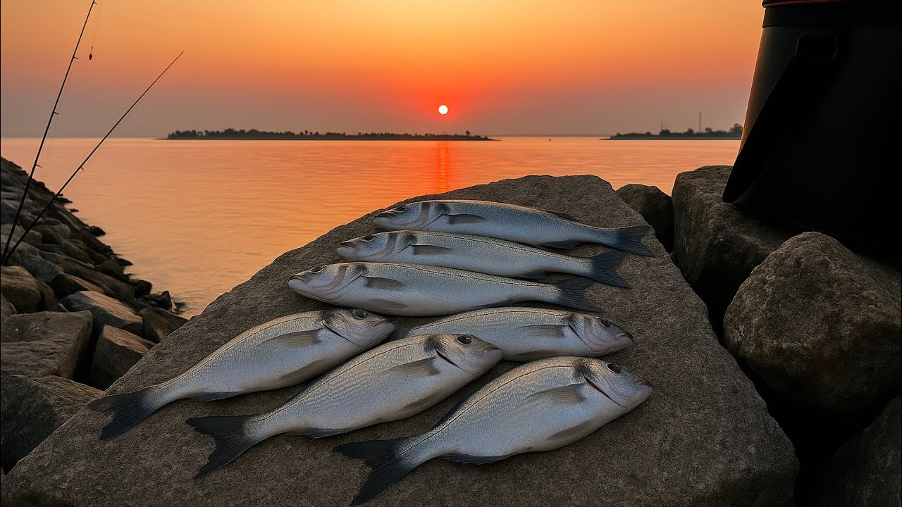 Aventura de Pesca: Do Silêncio à Emoção - São Jacinto/Aveiro 