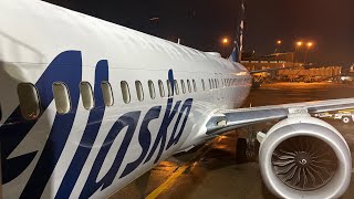 TRIP REPORT! SEA-ANC 737-9M FIRST CLASS ALASKA AIRLINES  screenshot 5