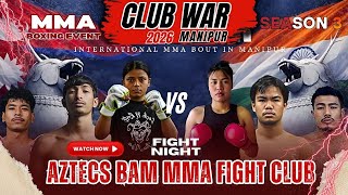 AZTECS BAM MMA FIGHT CLUB PRESENTS " CLUB WAR MANIPUR " DAY 02 screenshot 2