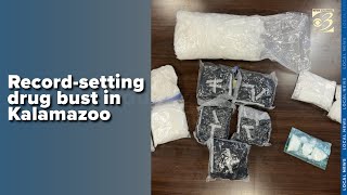 Kalamazoo police make record-setting drug bust, seize 20 pounds of meth