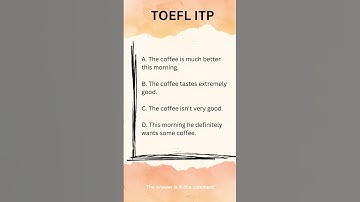 Listening TOEFL ITP #1