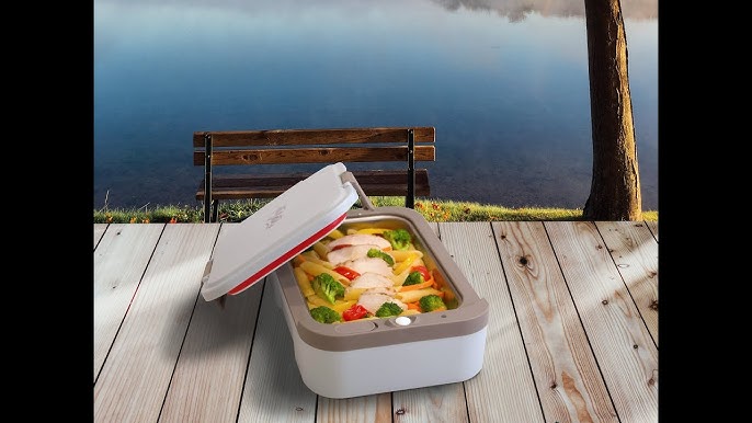 Hot Bento HB-1 Battery Powered Self-Heating Lunchbox & Food Warmer