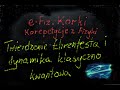 Twierdzenie Ehrenfesta i dynamika klasyczno kwantowa - Fizyka kwantowa