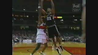 Tim Duncan 20 Points 3 Ast @ Hawks, 1997-98.