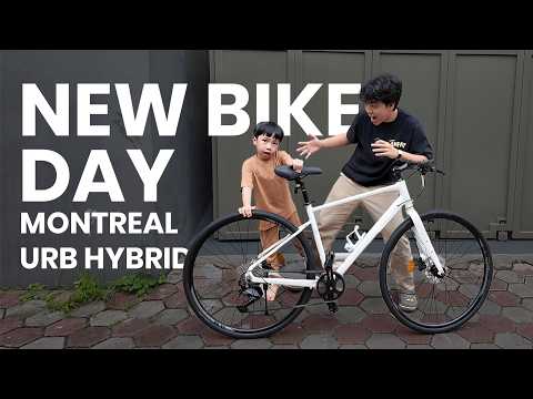 NEW BIKE DAY! - ELEMENT MONTREAL URB HYBRID
