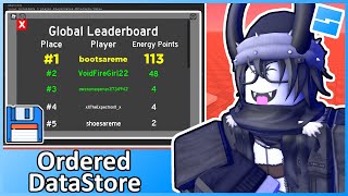 Ordered DataStore (Global Leaderboards) - Roblox Advanced Scripting #18 (2024)