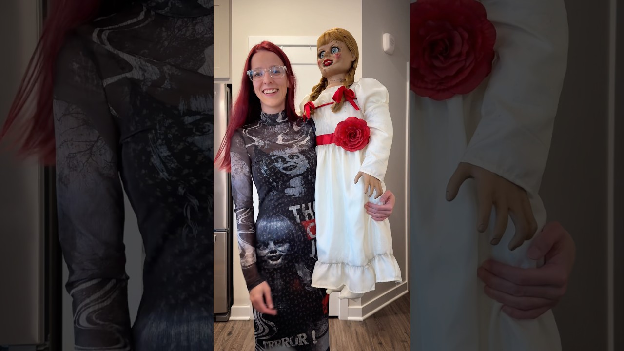 Dress is Annabelle approved #annabelle #theconjuring #horror #horrormovies #halloween #movie #movies