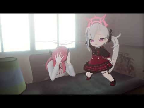 The beginning of disaster remastered (MMD Blue Archive California gurls)