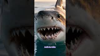 A shark in its natural state #shark #sharkteeth #sharkvideos #sharkman #sharkattack