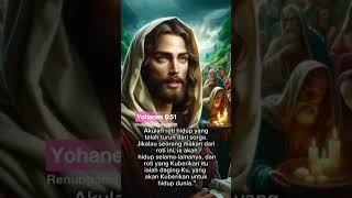 Download Lagu Yohanes 6:51 Akulah roti hidup yang turun dari sorga #videoshort#fypyoutube MP3