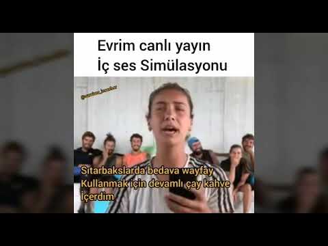 EVRİM CANLI YAYIN İÇ SES SİMÜLASYON [SURVİVOR 2020]