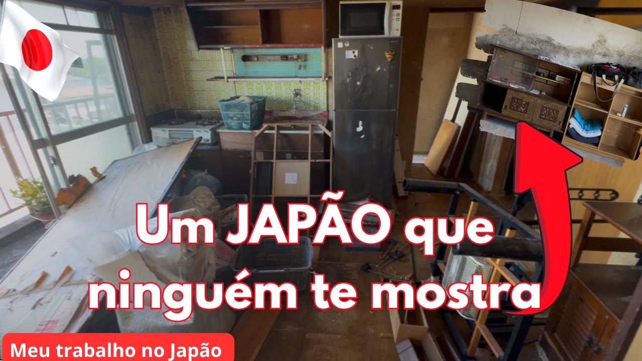 #177/ LIMPEZA BRUTA NESSE APÊ ! HOJE TEMOS 2 em 1 TRABALHO E ACHADINHOS NO FINAL😉#trabalho #japão 