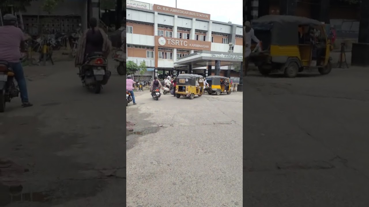 Karimnagar smart City Bus stand 