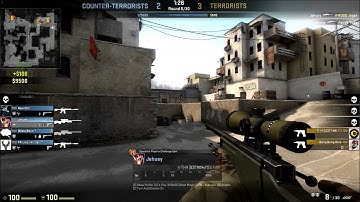 Jehuey ~ Double 4K AWP on CT Side (Dust 2)