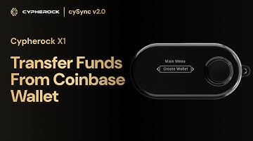 How to Transfer Crypto From Coinbase Wallet to Cypherock X1 Hardware Wallet