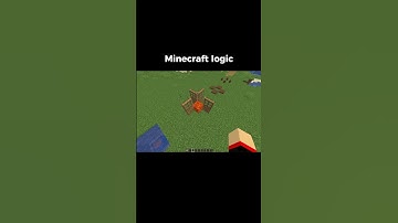 Minecraft logic #minecraft #memes #logic #minecraftlogic #shorts