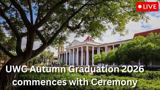 LIVE:: UWC Autumn Graduation 2026 Ceremony | University of the Western Cape